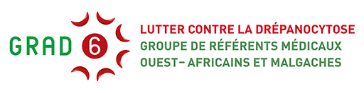 GRAD6 Lutter contre la drépanocytose – Groupe de référents médicaux ouest-africains et malgaches Logo